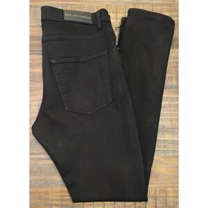 ORO Los Angeles Black Distressed, Slim Fit Size 34 Jeans.